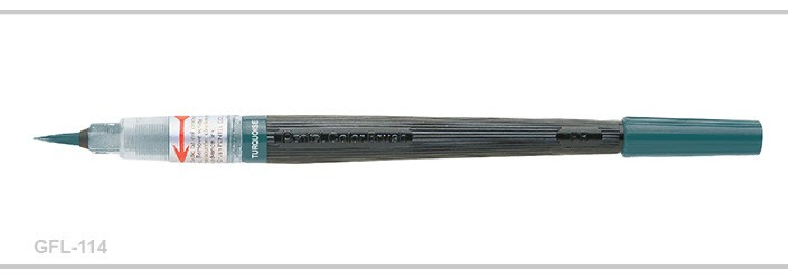 Pentel Art Brush Pen - Turquoise  GFL114