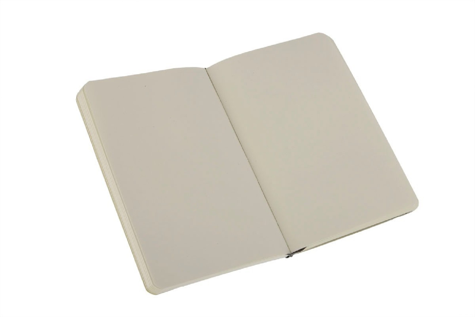 Notebook Pocket 9x14 Plain Black Soft Cover, Moleskine