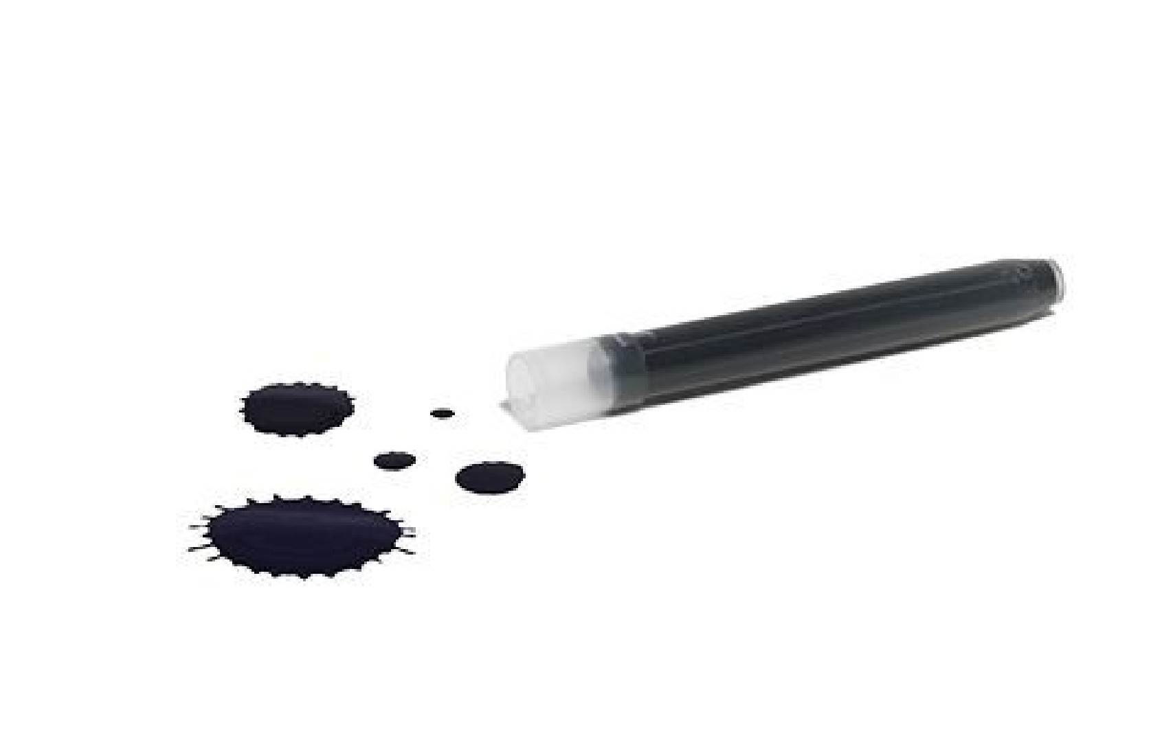 REFILLS FOUNTAIN PEN INK CARTRIDGE BLUE BLACK 12pcs IC-100 NAMIKI PILOT