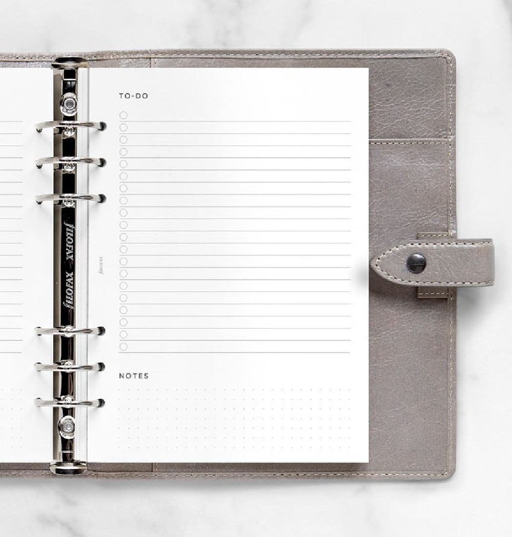 Filofax Refill A5 To do 132863