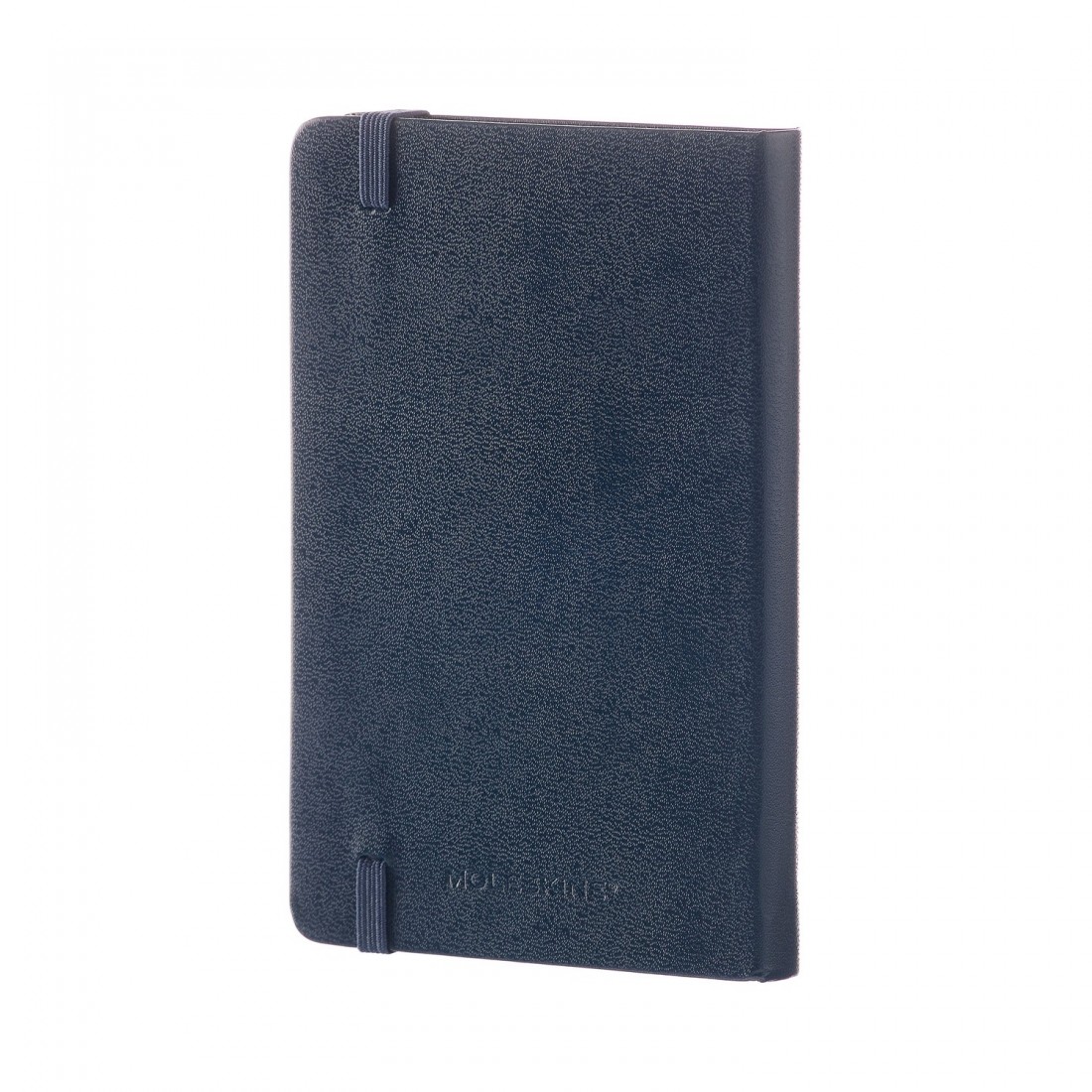 Notebook Pocket 9x14 Plain Sapphire Blue Hard Cover Moleskine..