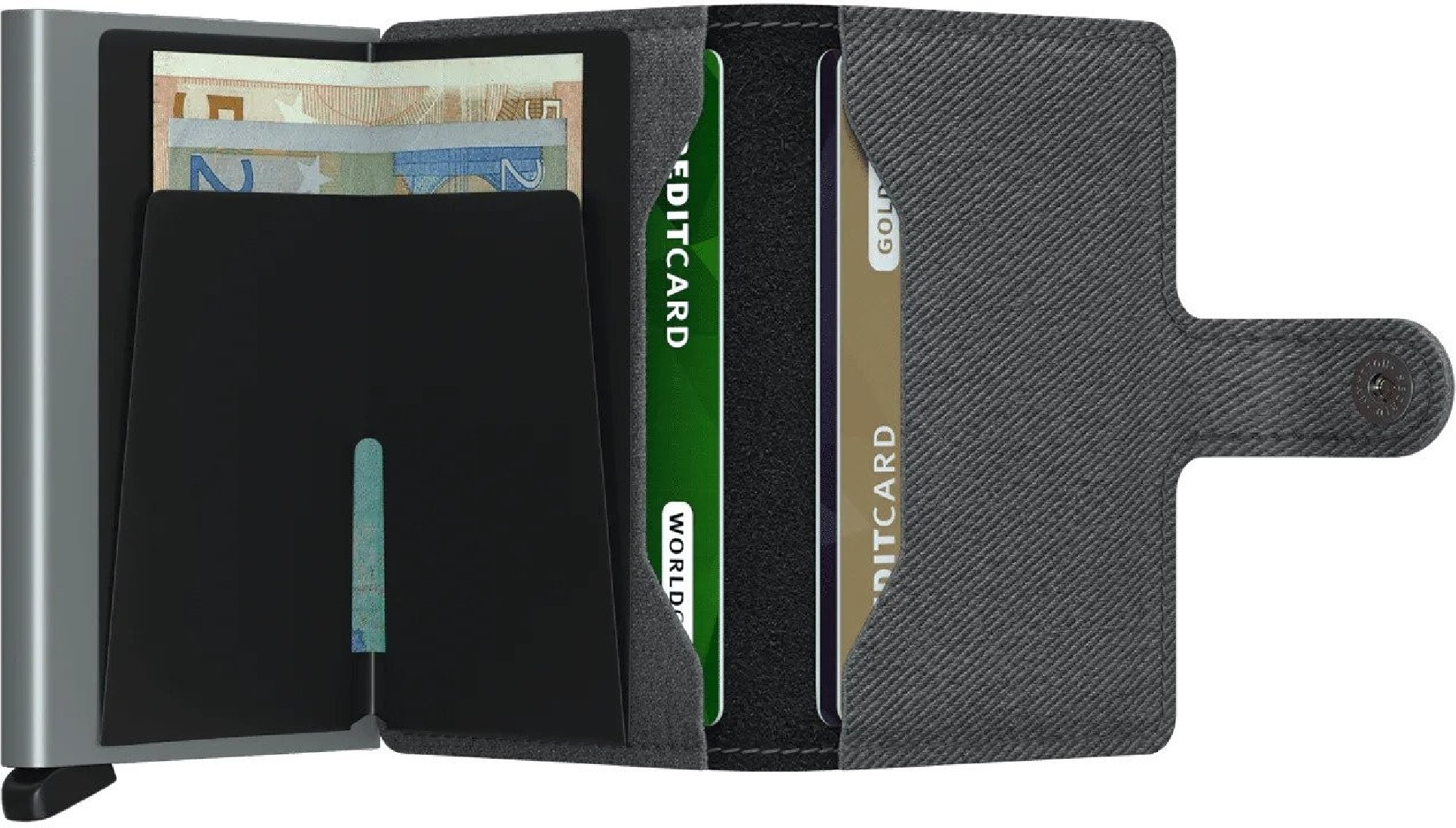 SECRID MINIWALLET MTw MINIWALLET TWIST GREY.
