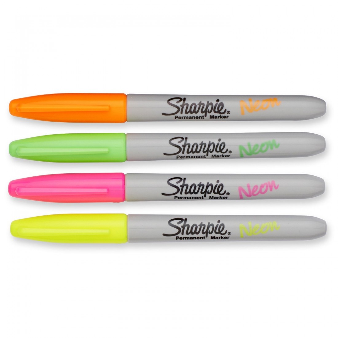 Permanent marker Sharpie Fine Blister 4 neon colours 1985855