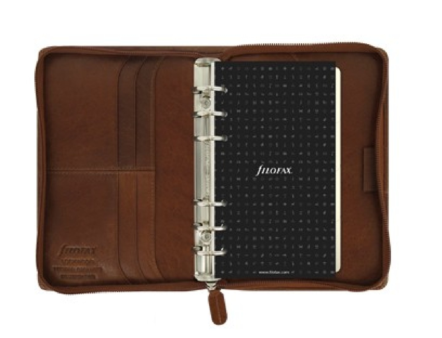 Filofax Organiser A5 Lockwood Zip Cognac 021693