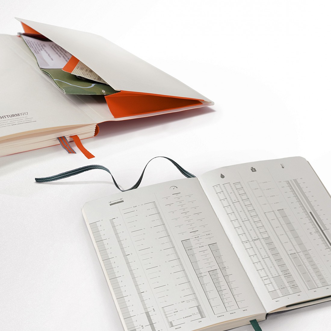 Leuchtturm 1917 Outlines B6 Plus Paperback Walden Green Dotted Soft Cover