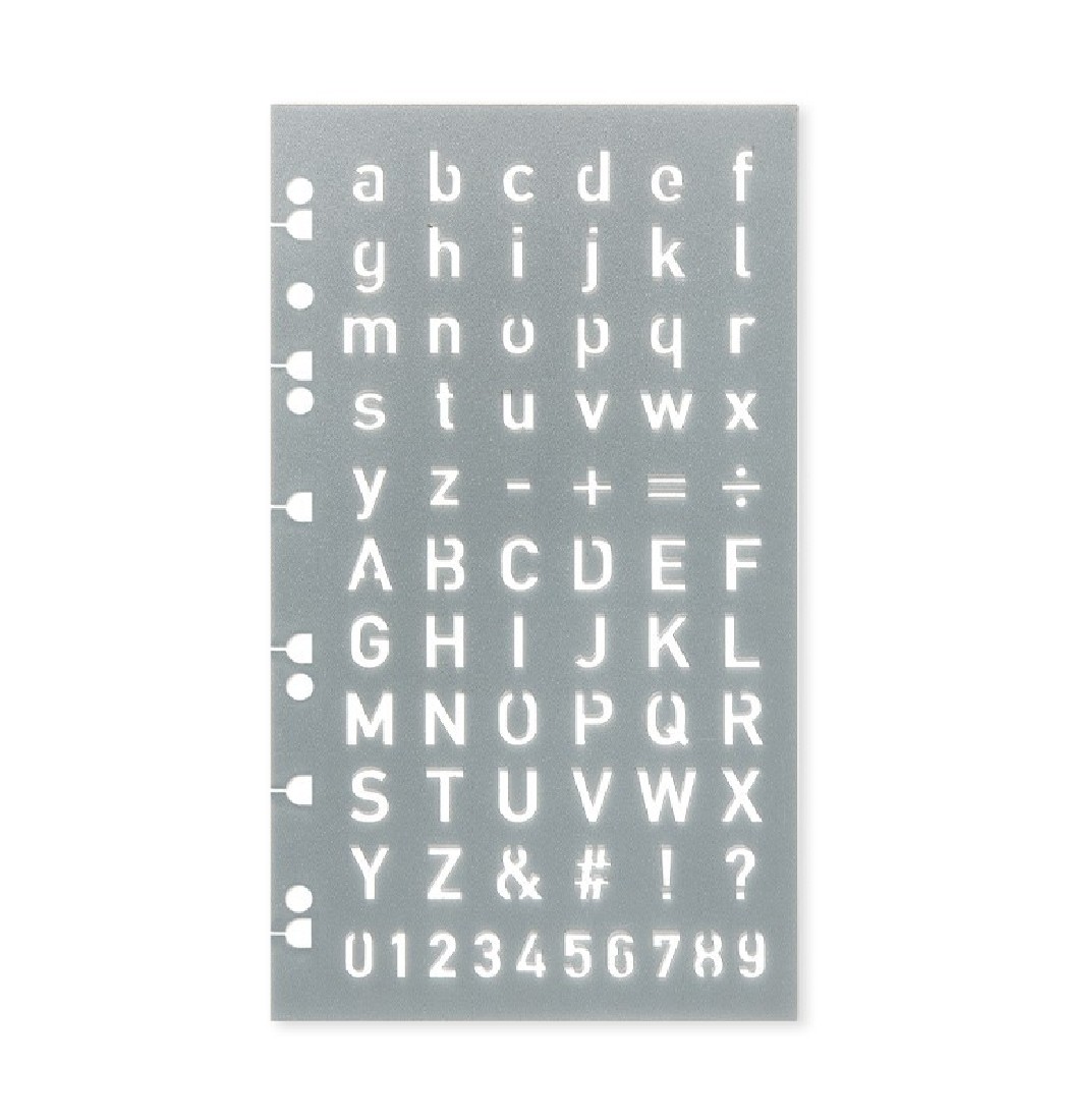 Moonlight Stencil 132857, Filofax
