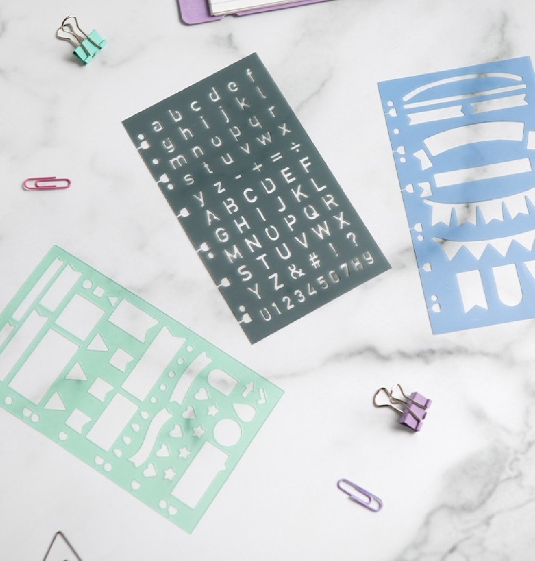 Moonlight Stencil 132857, Filofax