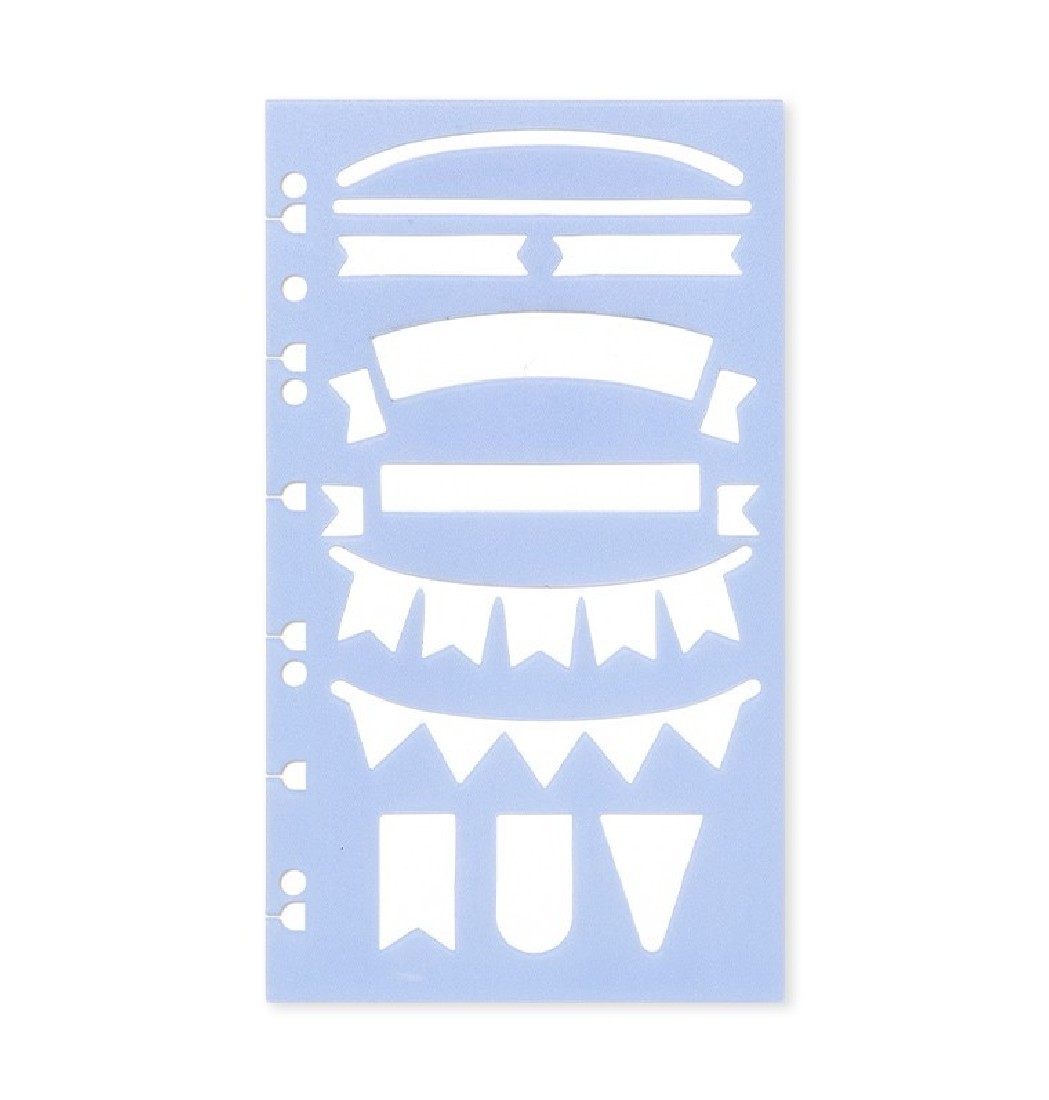 Moonlight Stencil 132858, Filofax