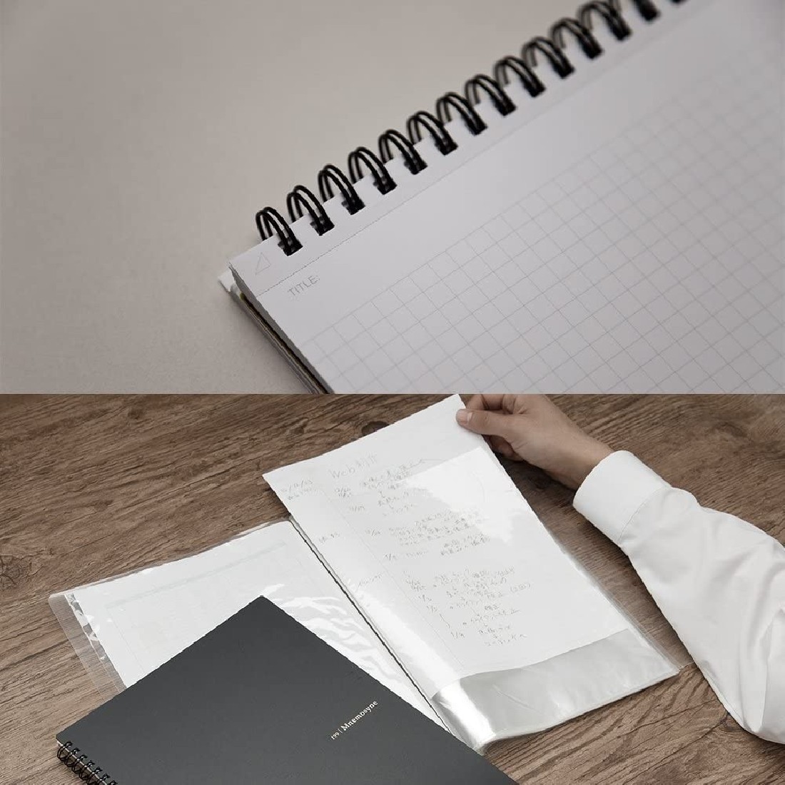 Mnemosyne spiral notebook 195A A5 70sheets 7mm lined 80gr L