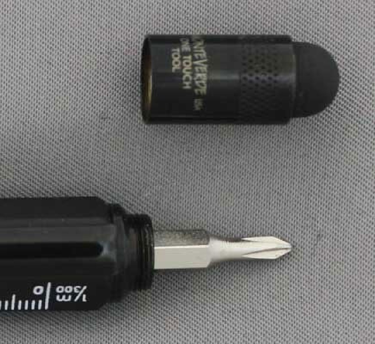 ONE TOUCH STYLUS 9 FUNCTION TOOL PEN BLACK MONTEVERDE Μ