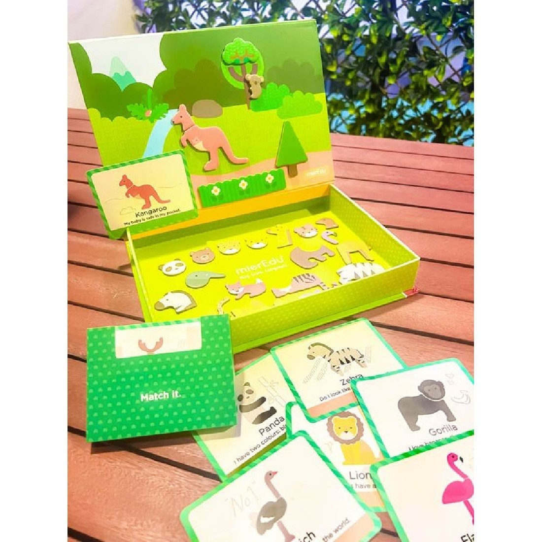 Μαγνητικό εκπαιδευτικό puzzle Animal world 00153 Mier Edu
