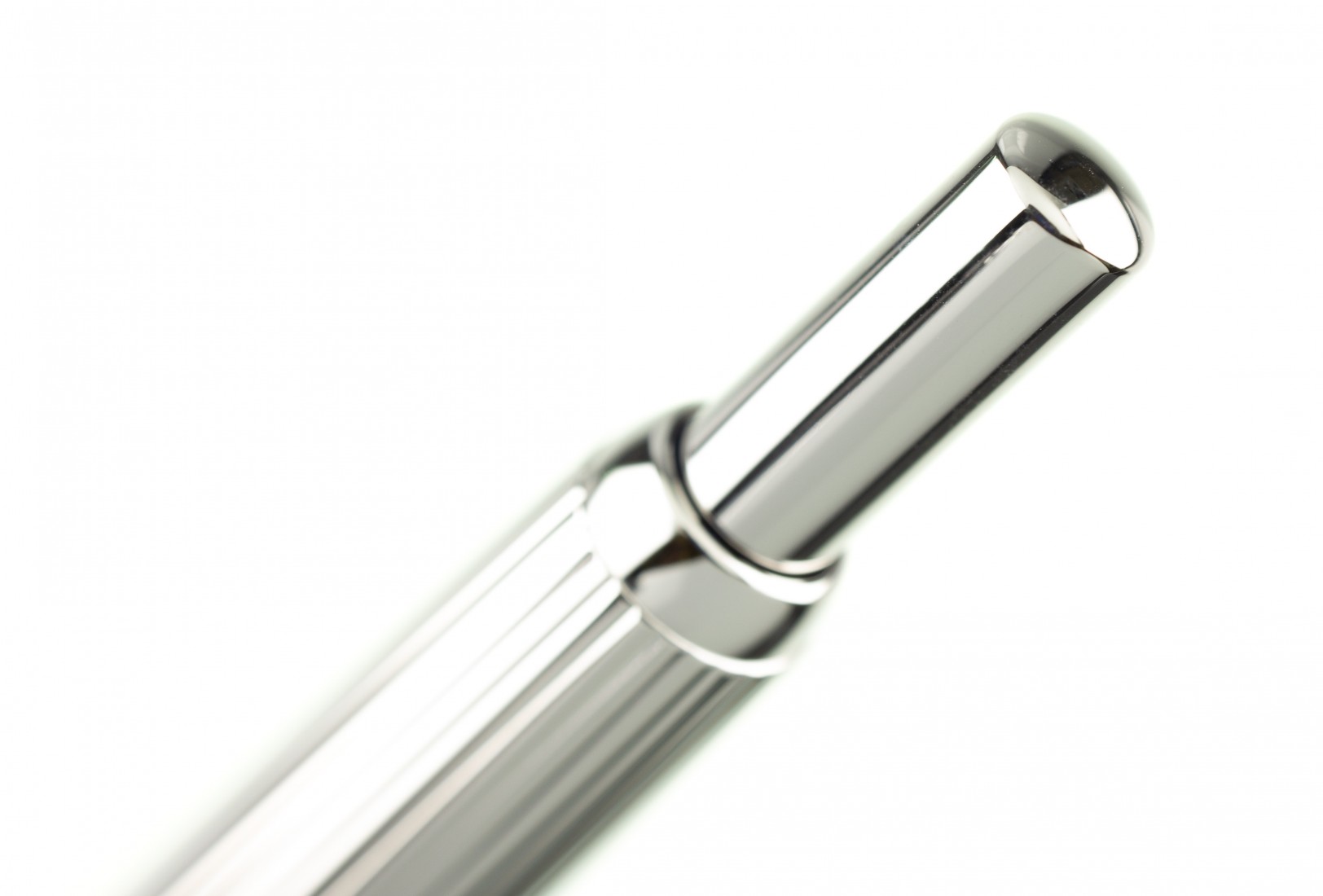 Pilot Capless (Vanishing Point) Metal striped Silver Rhodium Fountain pen FC-2700RR-S