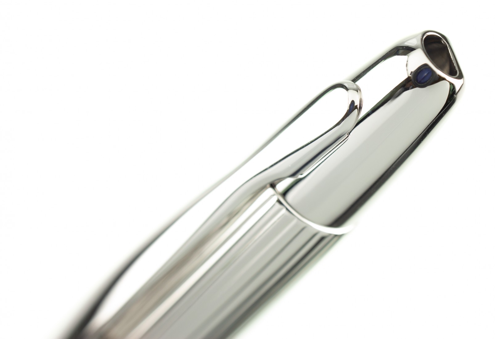 Pilot Capless (Vanishing Point) Metal striped Silver Rhodium Fountain pen FC-2700RR-S