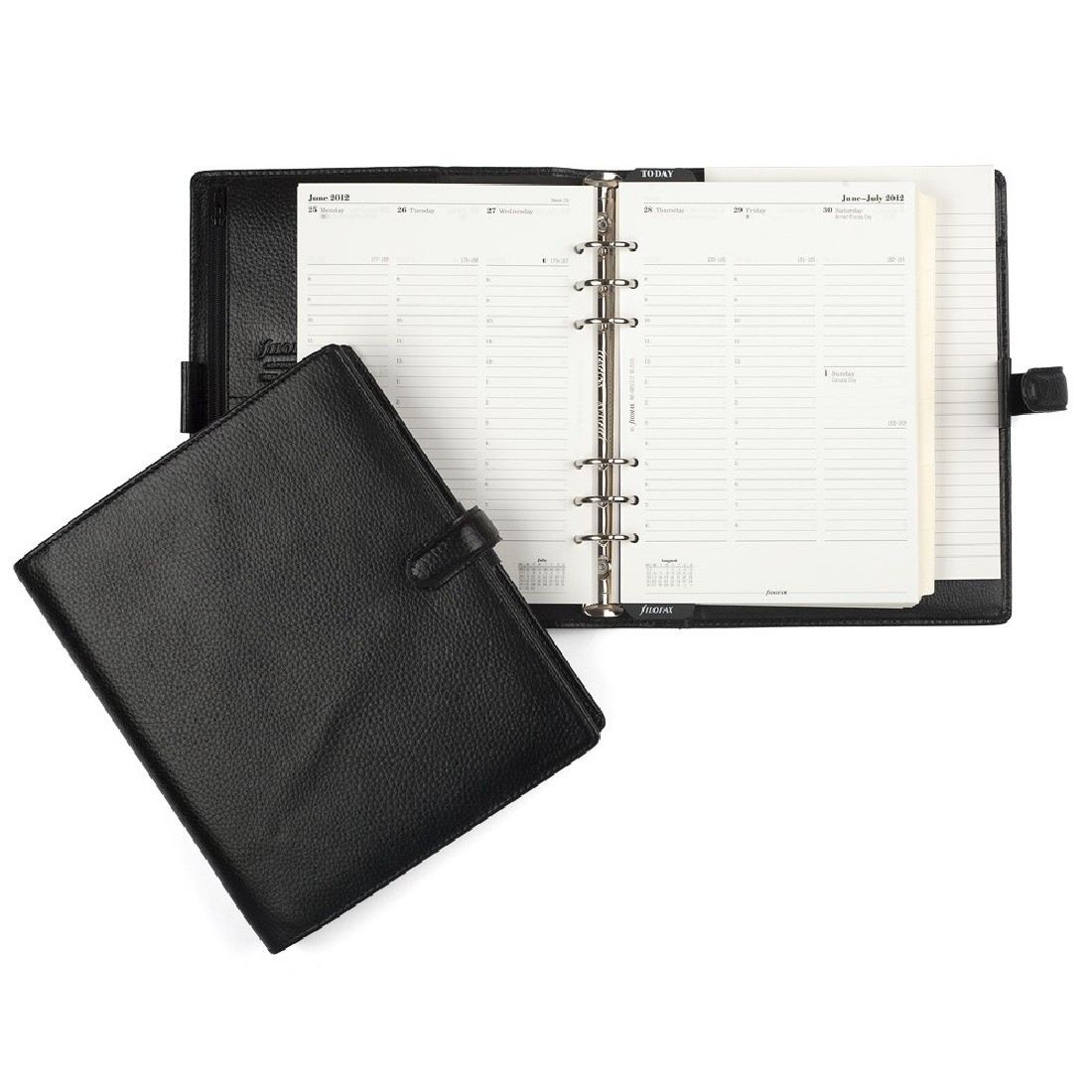 Filofax Organiser A5 Finsbury Black 025368