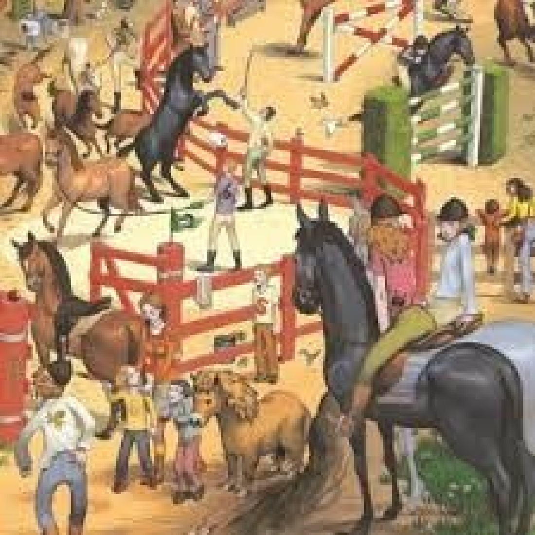Puzzle παρατήρησης 200τμχ. Ιππασία 07454 Djeco