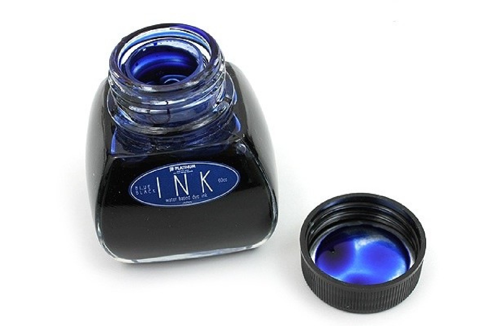 Platinum Blue Black Ink - 60 ml Bottle