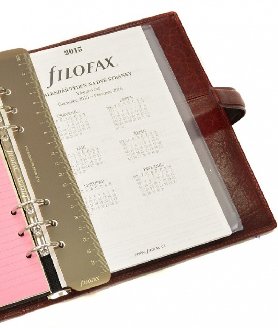 Filofax Organiser A5 Lockwood Garnet 021689
