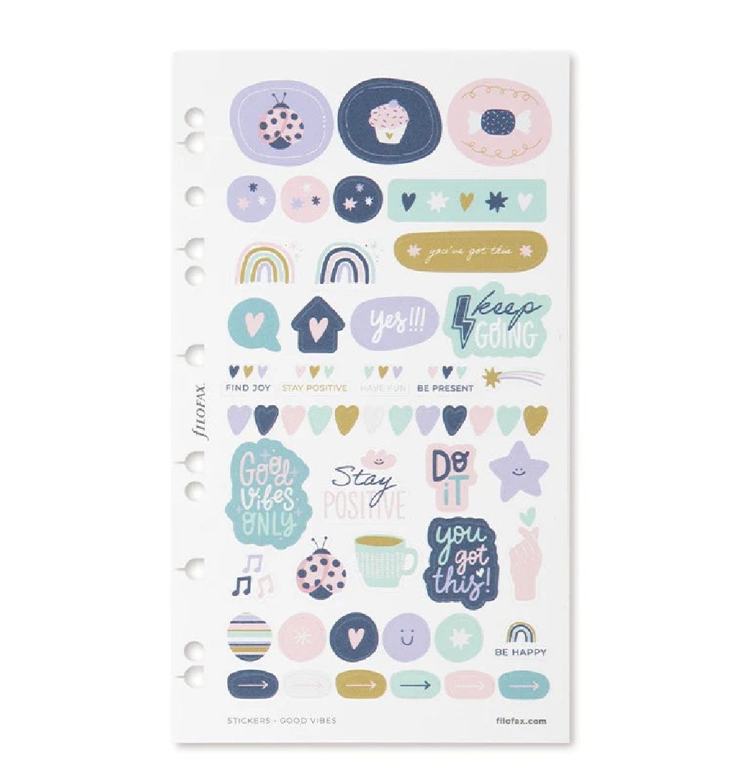 Good Vibes Stickers 132942, Filofax