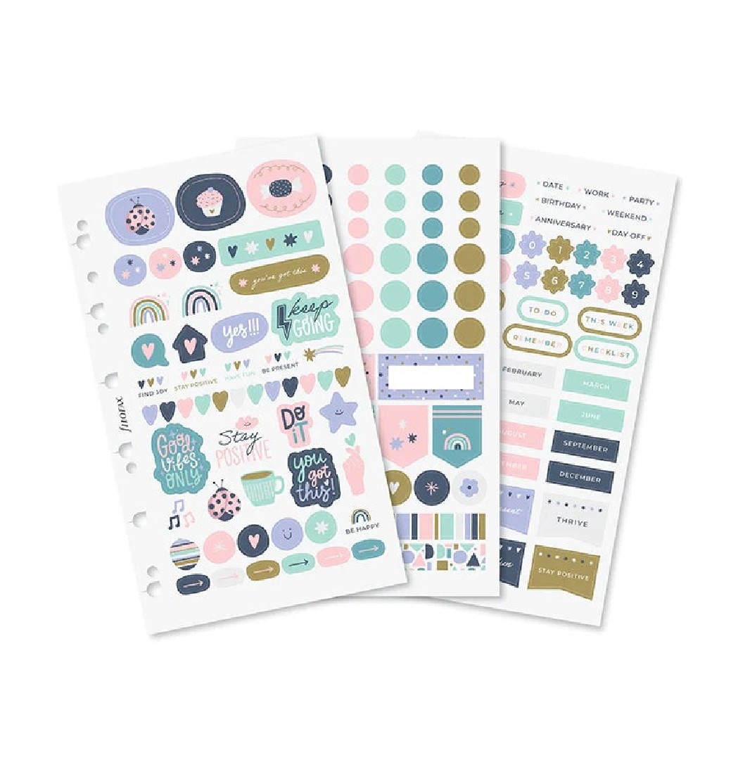 Good Vibes Stickers 132942, Filofax