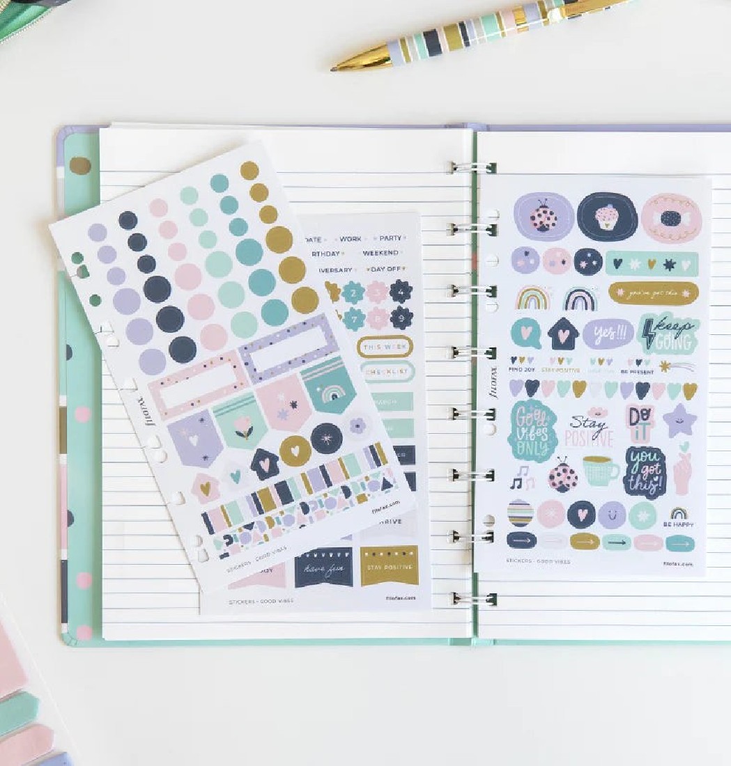 Good Vibes Stickers 132942, Filofax
