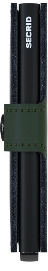 SECRID MINIWALLET MM MATTE GREEN AND BLACK