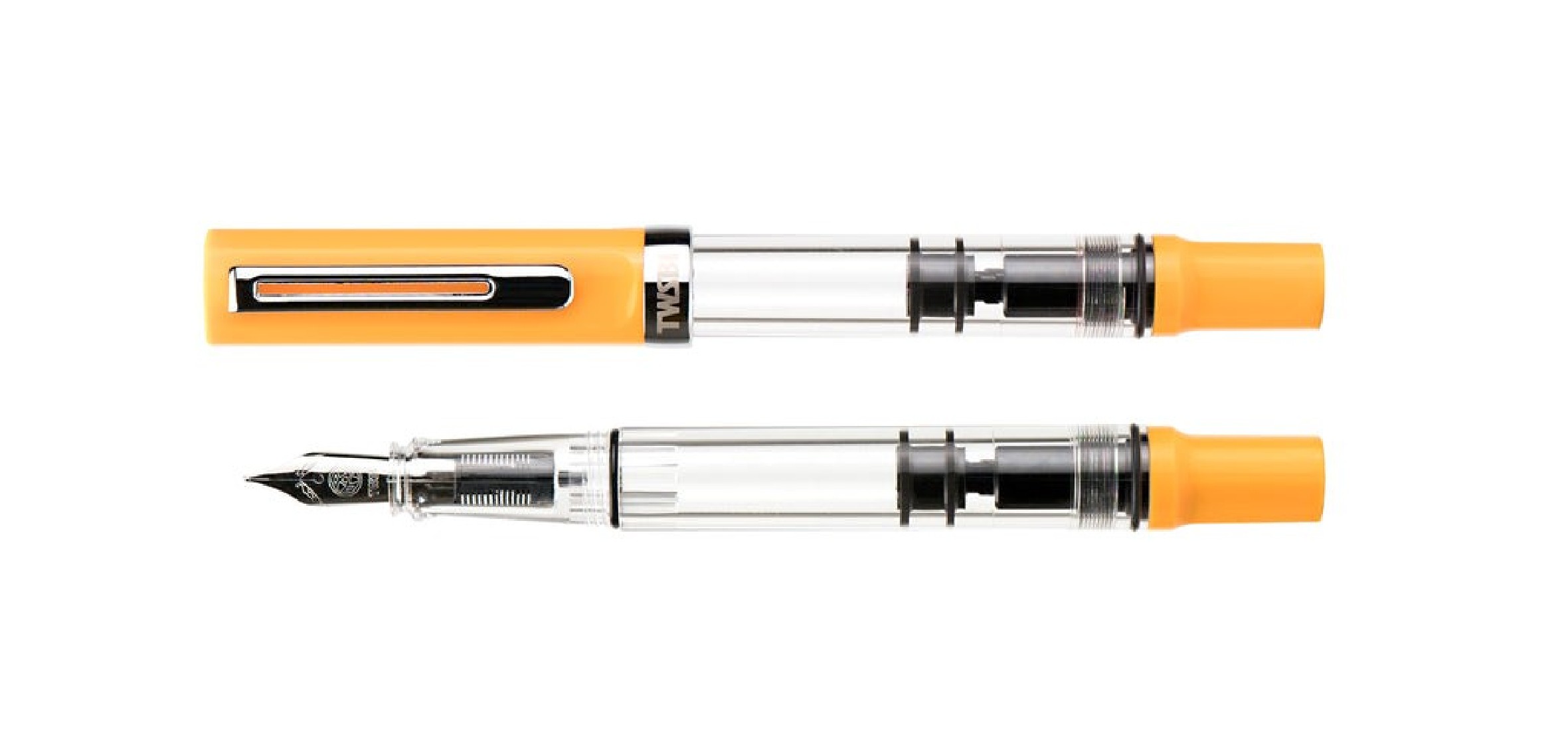 TWSBI ECO-T SAFFRON  PISTON FILLING FOUNTAIN PEN