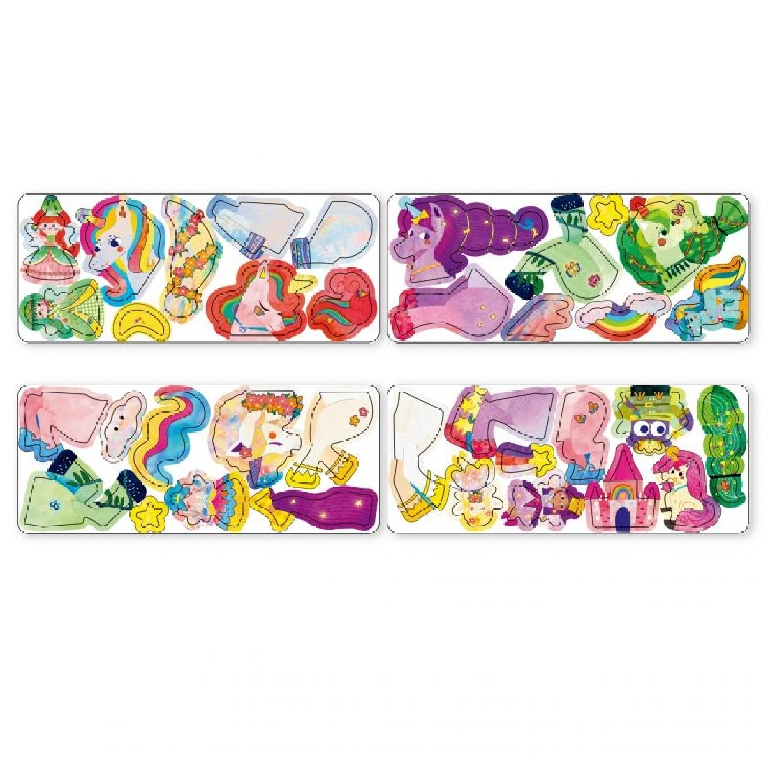 Μαγνητικό puzzle Unicorns 00169 Mier Edu