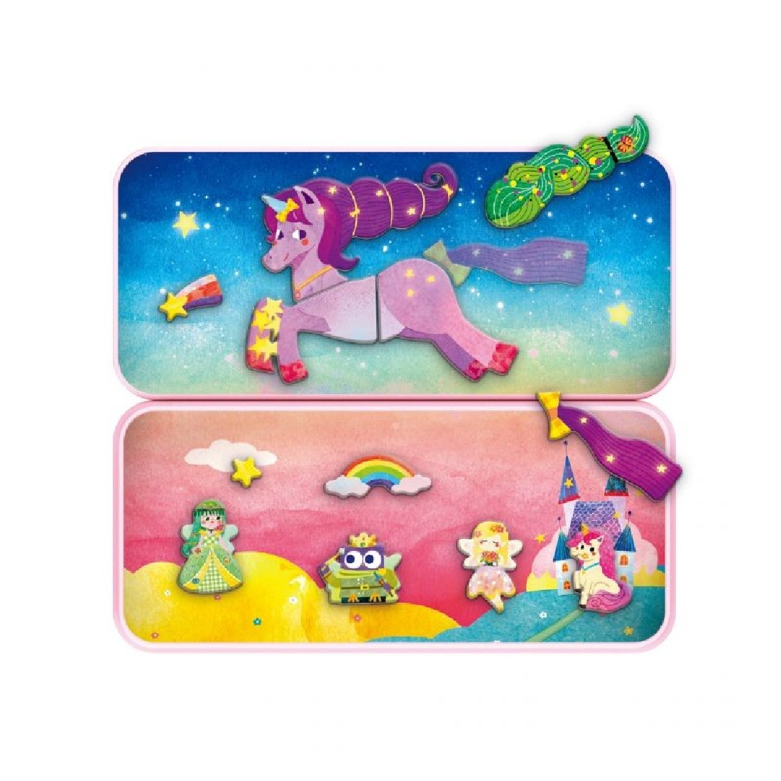 Μαγνητικό puzzle Unicorns 00169 Mier Edu