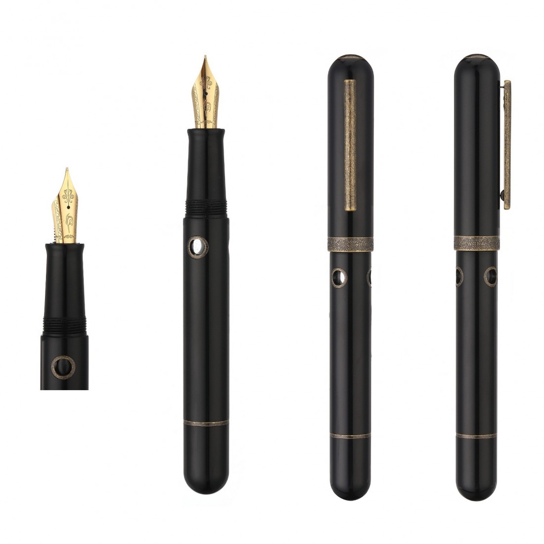 Nahvalur Nautilus Bronze Corydoras  Fountain Pen