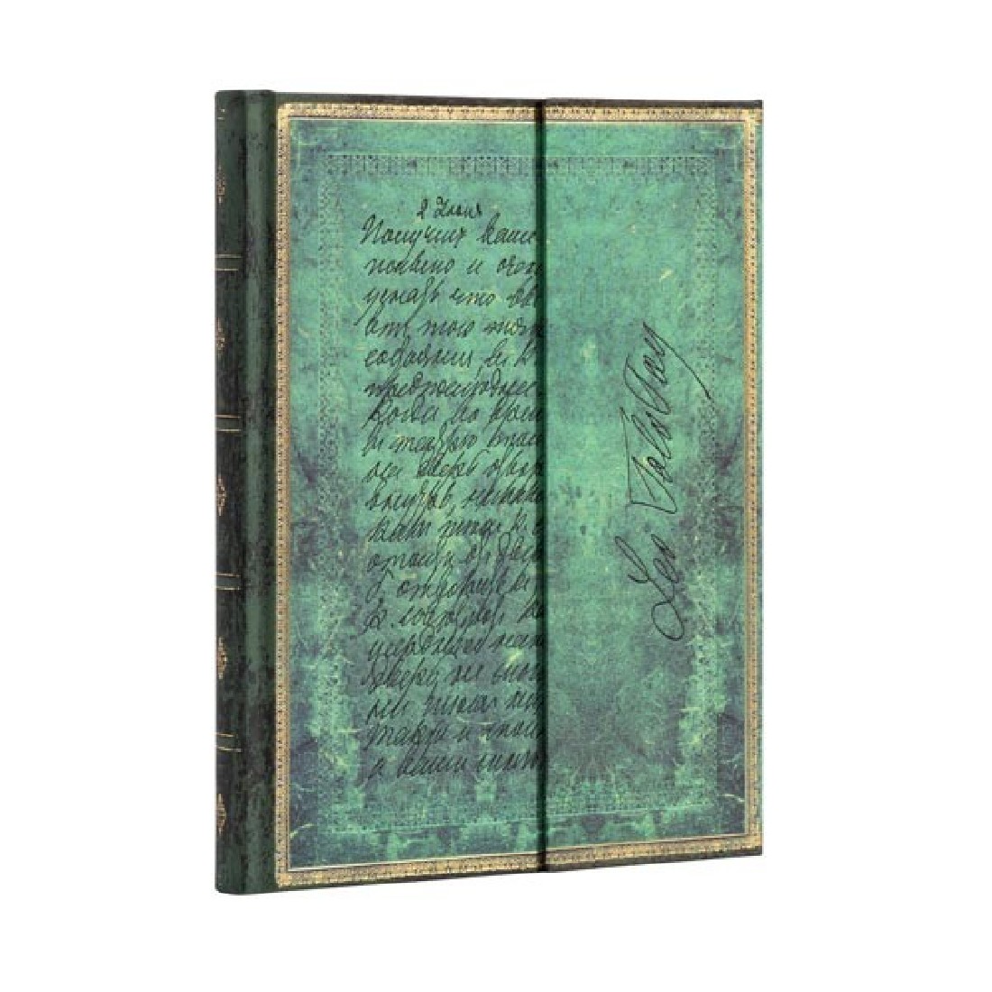 Paperblanks Notebook hardcover, magnetic closure,Tolstoy, Letter Of Peace, Lined Ultra 23x18