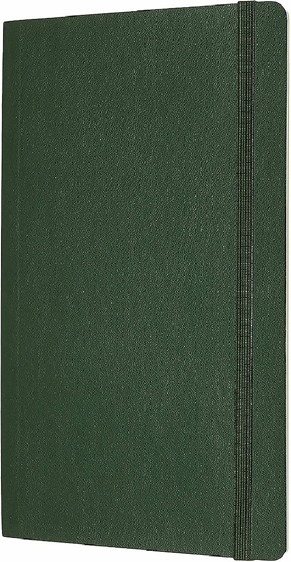 Notebook Large 13x21 Plain Myrtle Green Soft Cover Moleskine