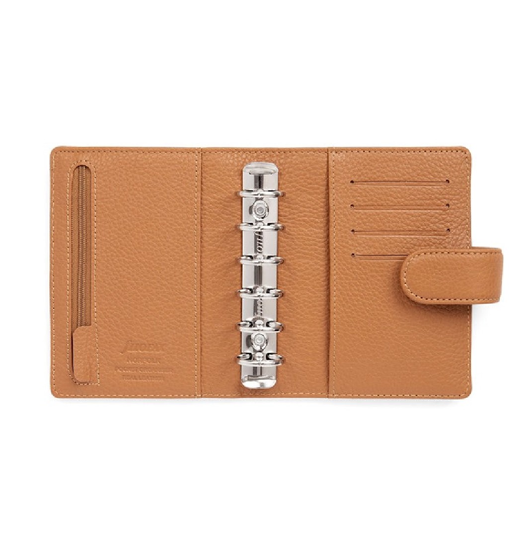 Filofax Organiser Pocket Norfolk Almond 022632