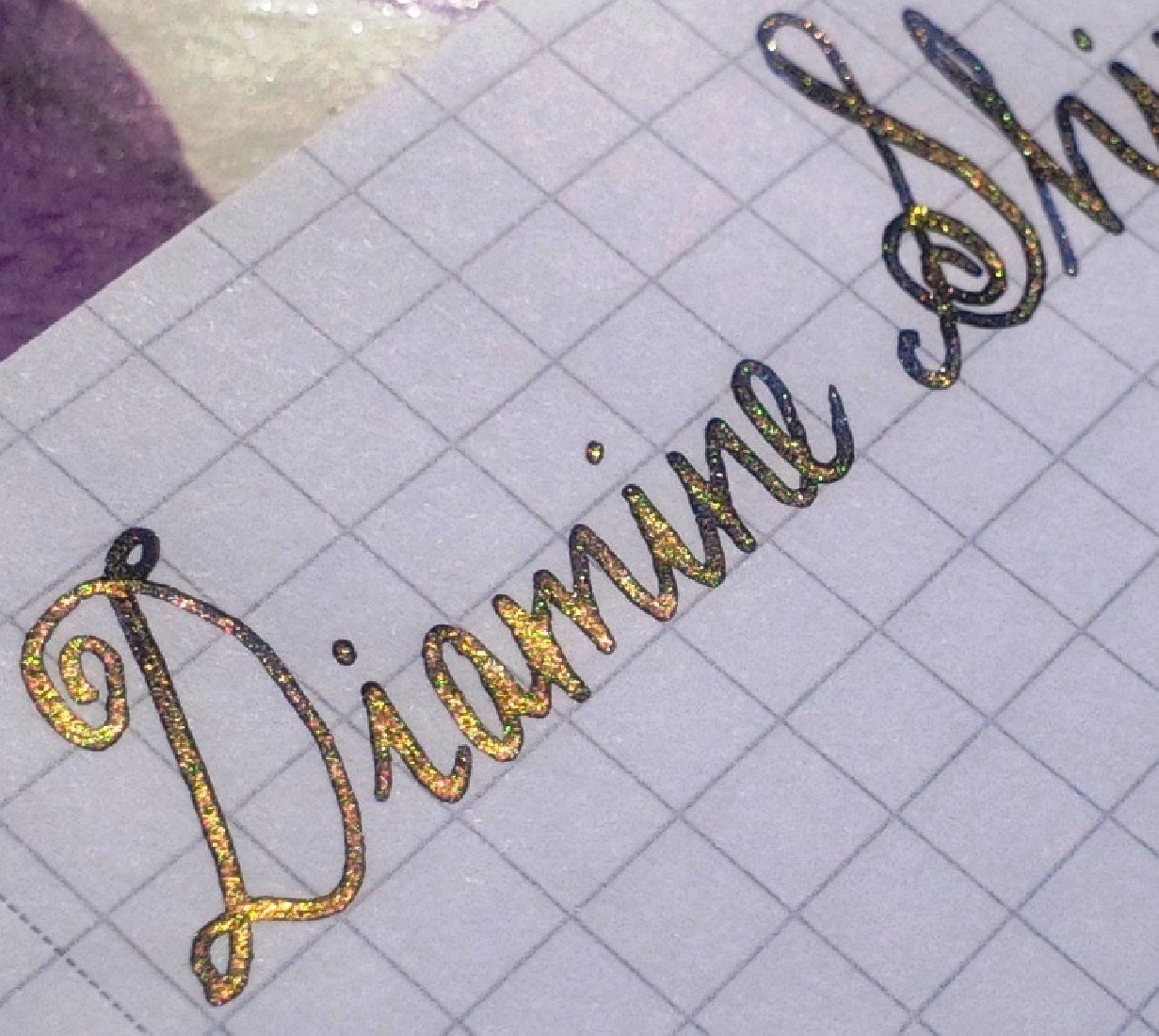 Diamine 50ml Shimmering Seas Fountain pen shimmer ink bottle