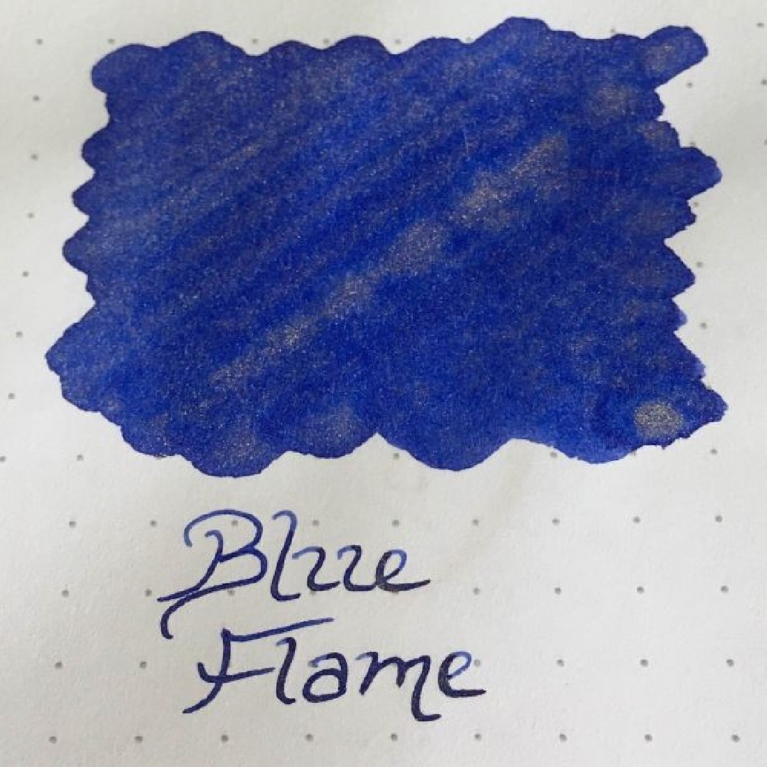 Diamine 50ml Blue Flame Fountain pen shimmer ink bottle