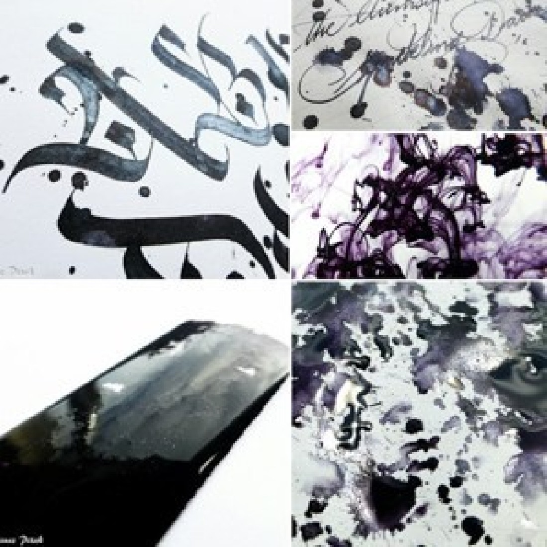 Diamine 50ml Night Sky Fountain pen shimmer ink bottle