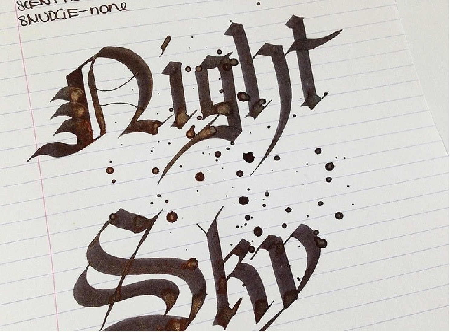 Diamine 50ml Night Sky Fountain pen shimmer ink bottle