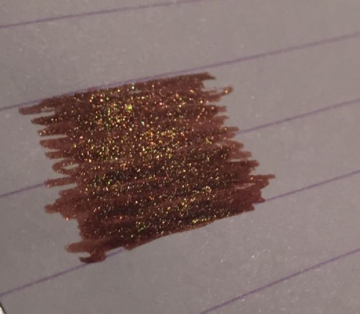 Diamine 50ml Cocoa Shimmer Fountain pen shimmer ink bottle