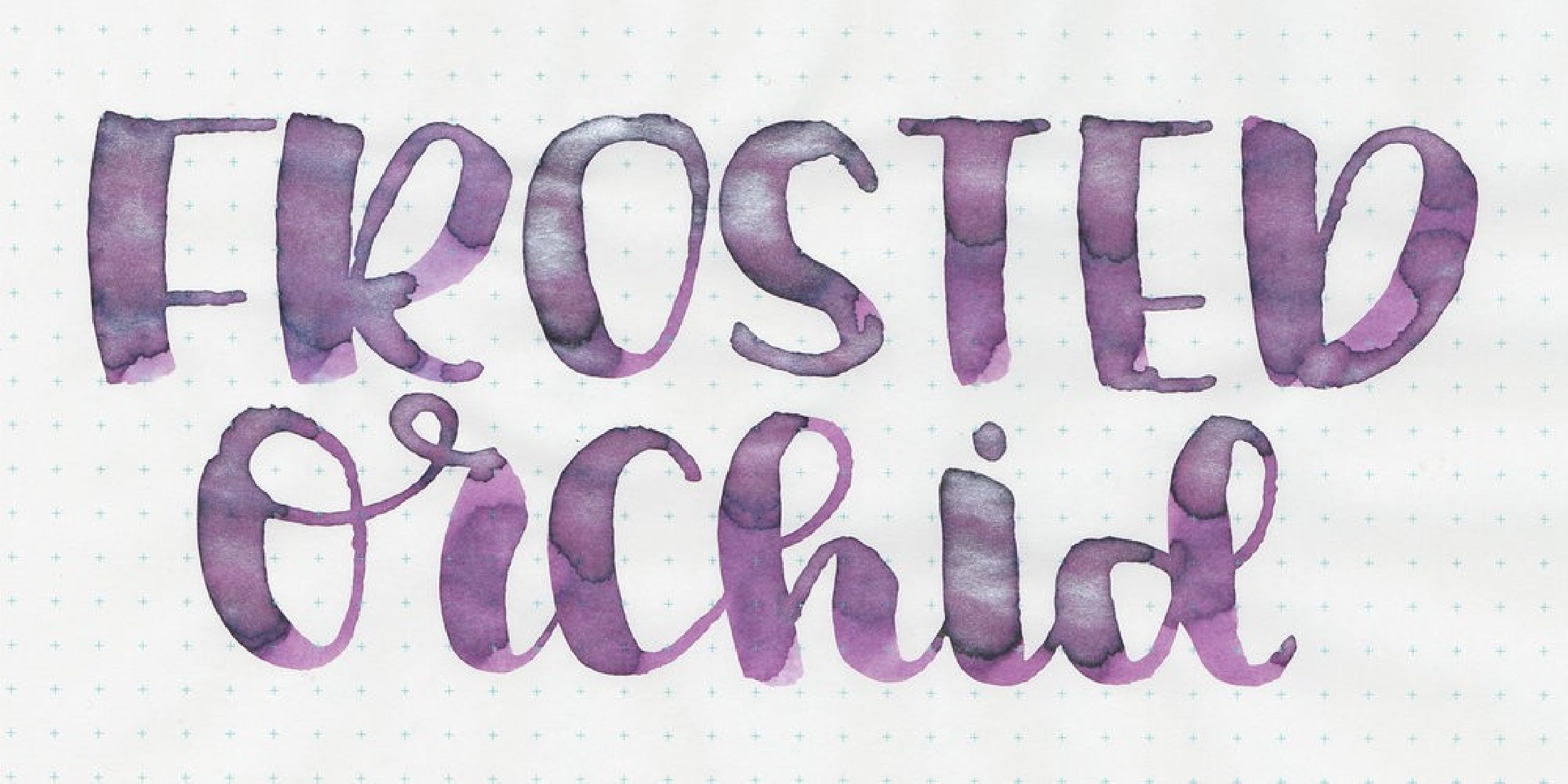 Diamine 50ml Frosted Orchid Fountain pen shimmer ink bottle