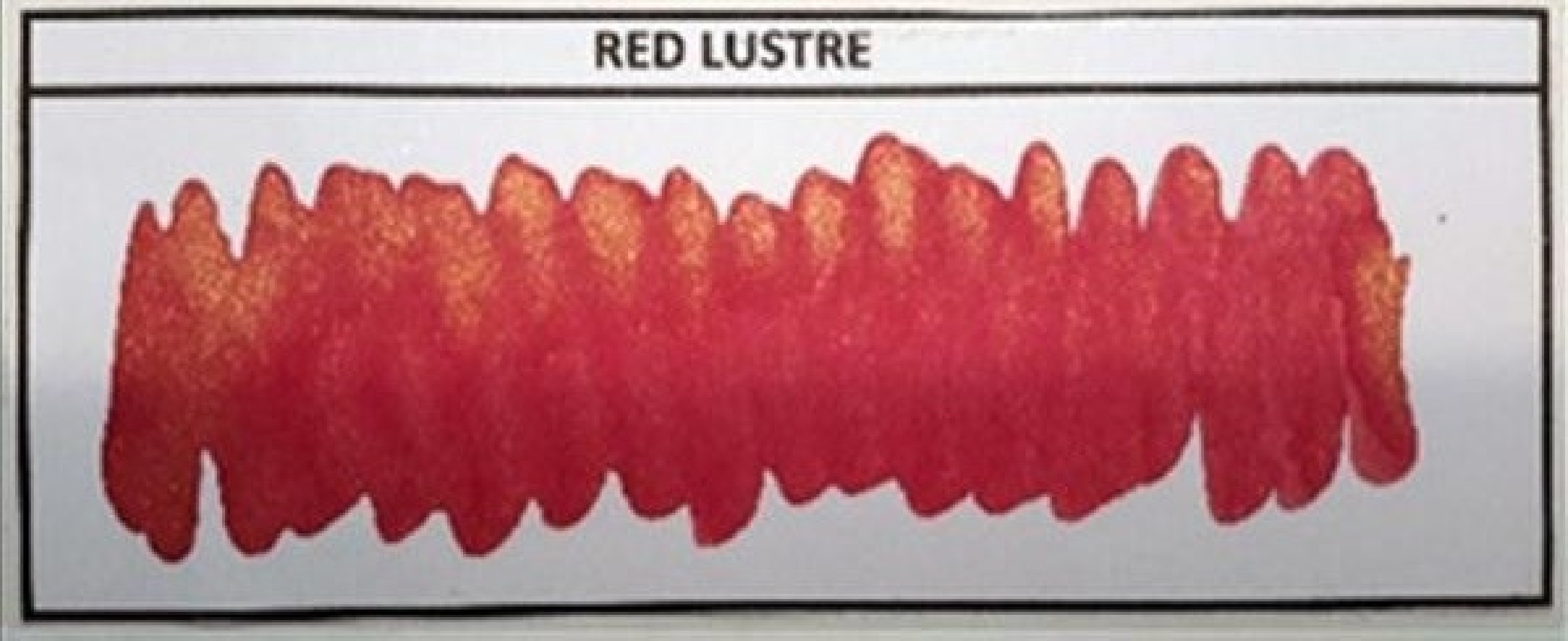 Diamine 50ml Red Lustre Fountain pen shimmer ink bottle