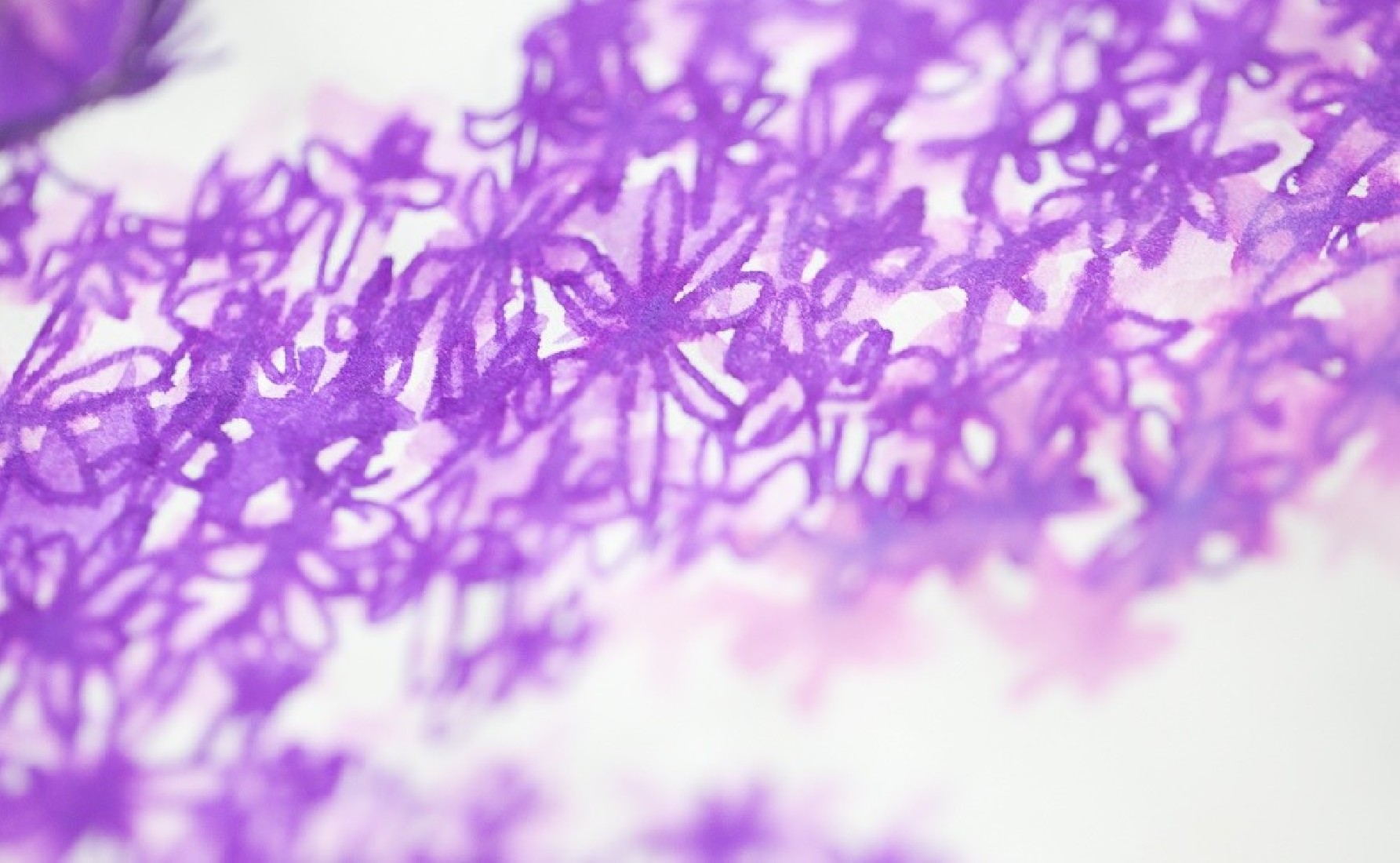 Diamine 50ml Lilac Satin Fountain pen shimmer ink bottle
