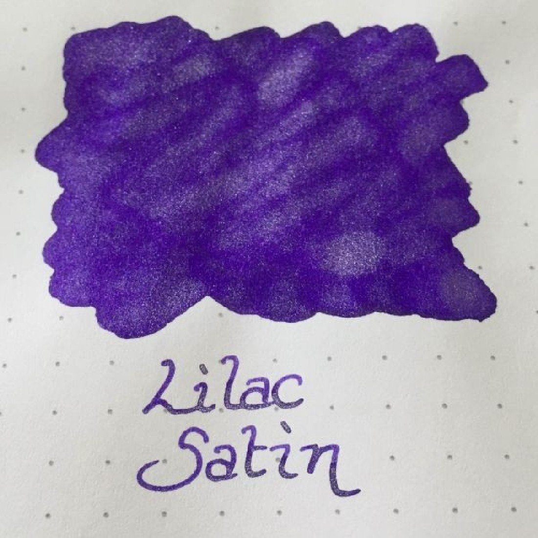 Diamine 50ml Lilac Satin Fountain pen shimmer ink bottle