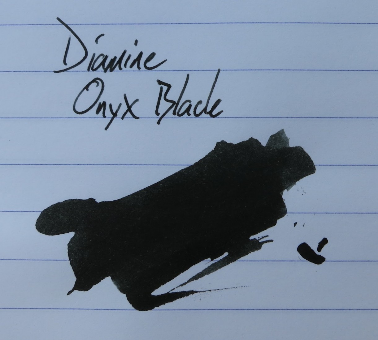 Diamine 80ml Onyx Black 060 Fountain pen ink bottle