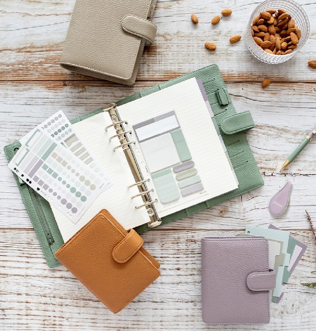 Filofax Organiser Personal Norfolk Sage 022636