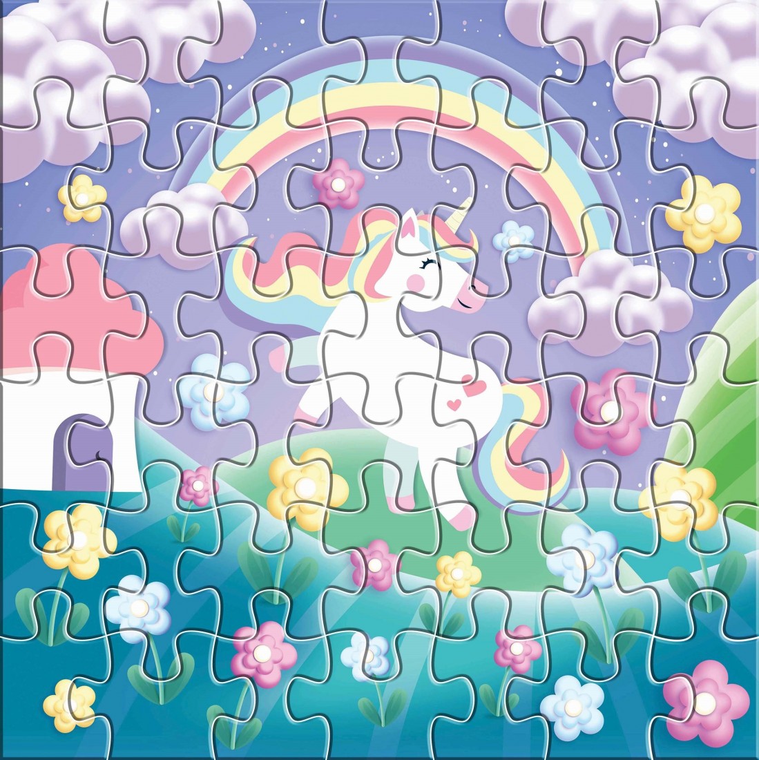 Puzzle 42τμχ. Μονόκερος 2449 Susaeta
