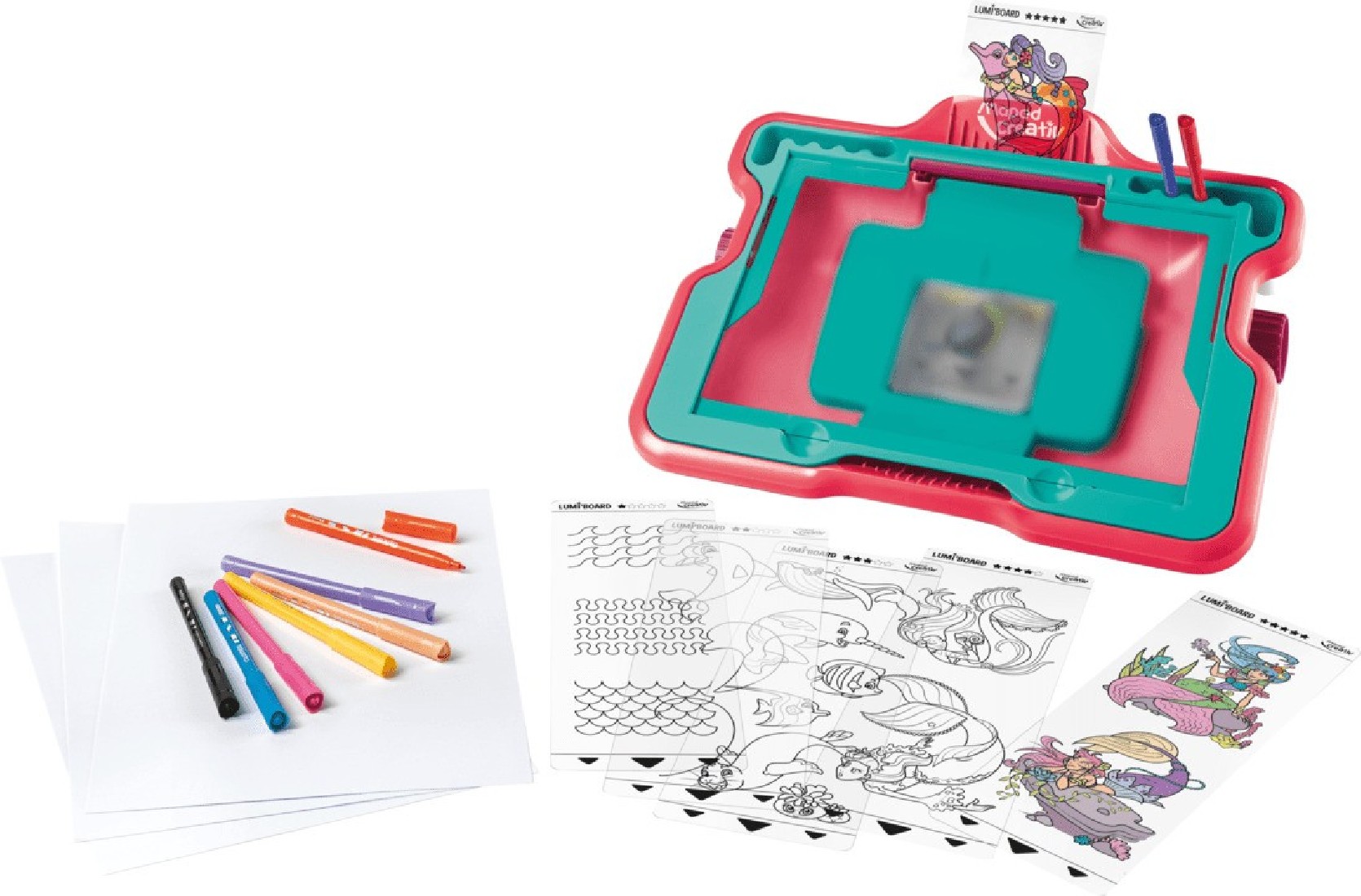 Lumi Board Φωτεινός πίνακας Γοργόνες 904101 Maped Creative