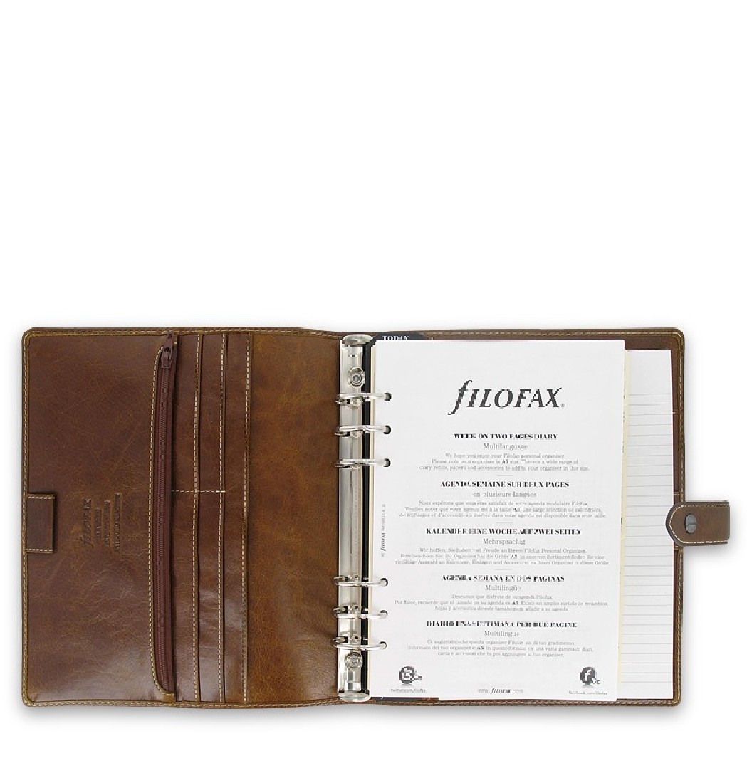 Filofax Organiser A5 Malden Ochre, 025847