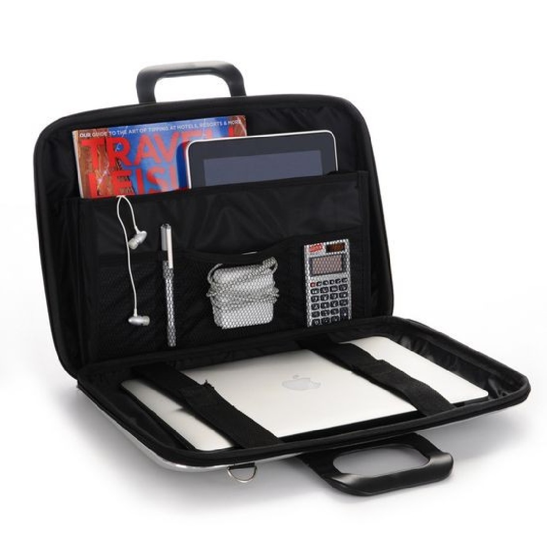BRIEFCASE LAPTOP BAG ALL BLACK 15 CLASSIC BLACK BOMBATA