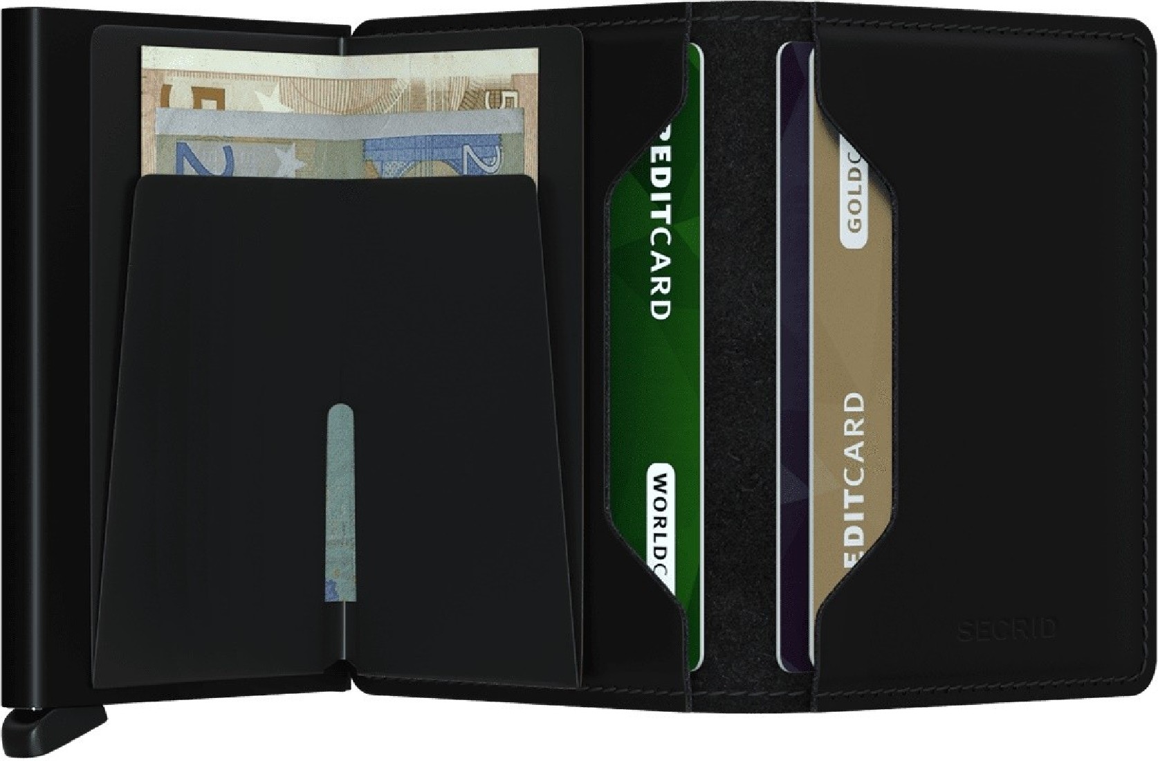 SECRID SLIM WALLET SM MATTE BLACK