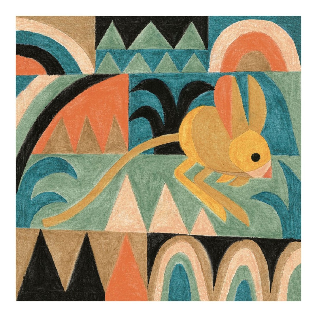 Inspired by Paul Klee - Ζωγραφική με ακουαρέλα Ζωάκια στη φύση 09373 Djeco
