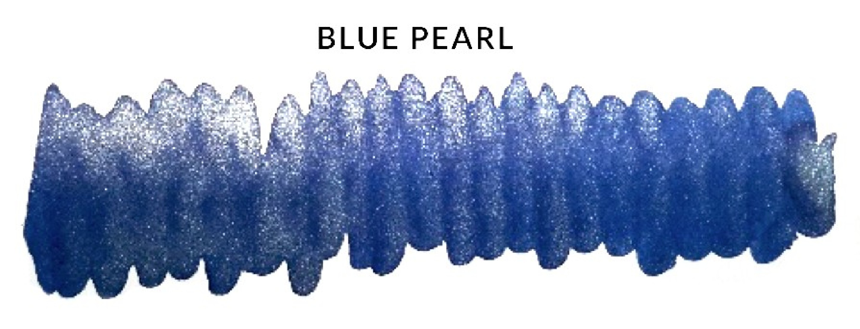 Diamine 50ml Blue Pearl Fountain pen shimmer ink bottle